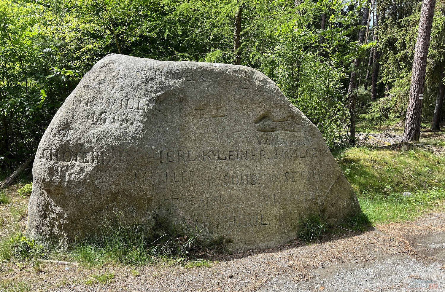 Kámen Ručičky Sedmihoří