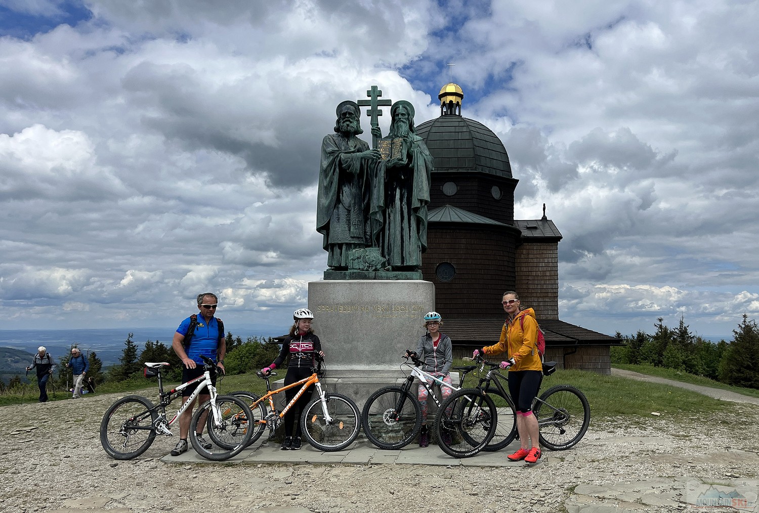 Na Radhošti, který byl součástí Vrchařské koruny Valašska