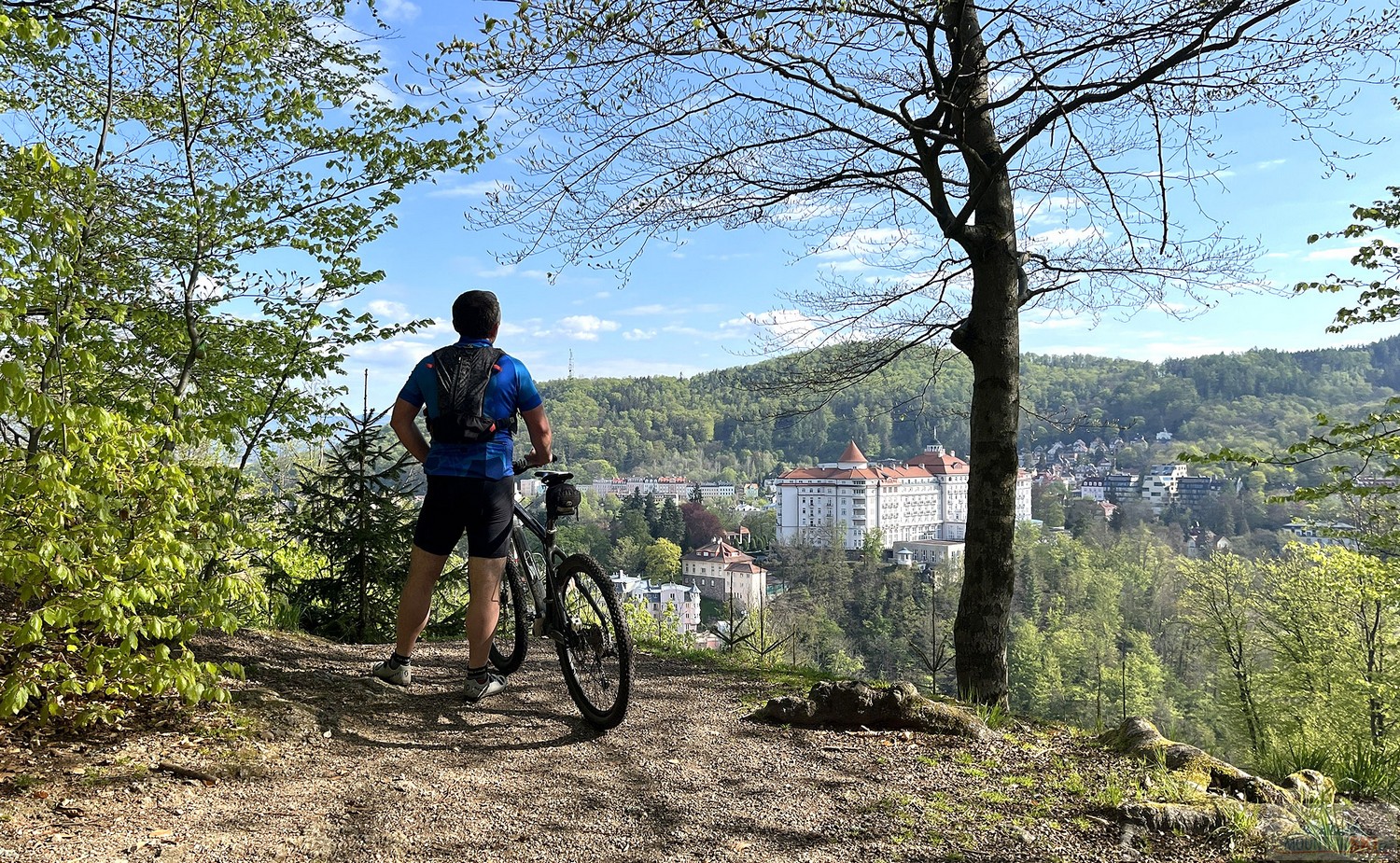 U vyhlídky Karla IV – Karlovy Vary