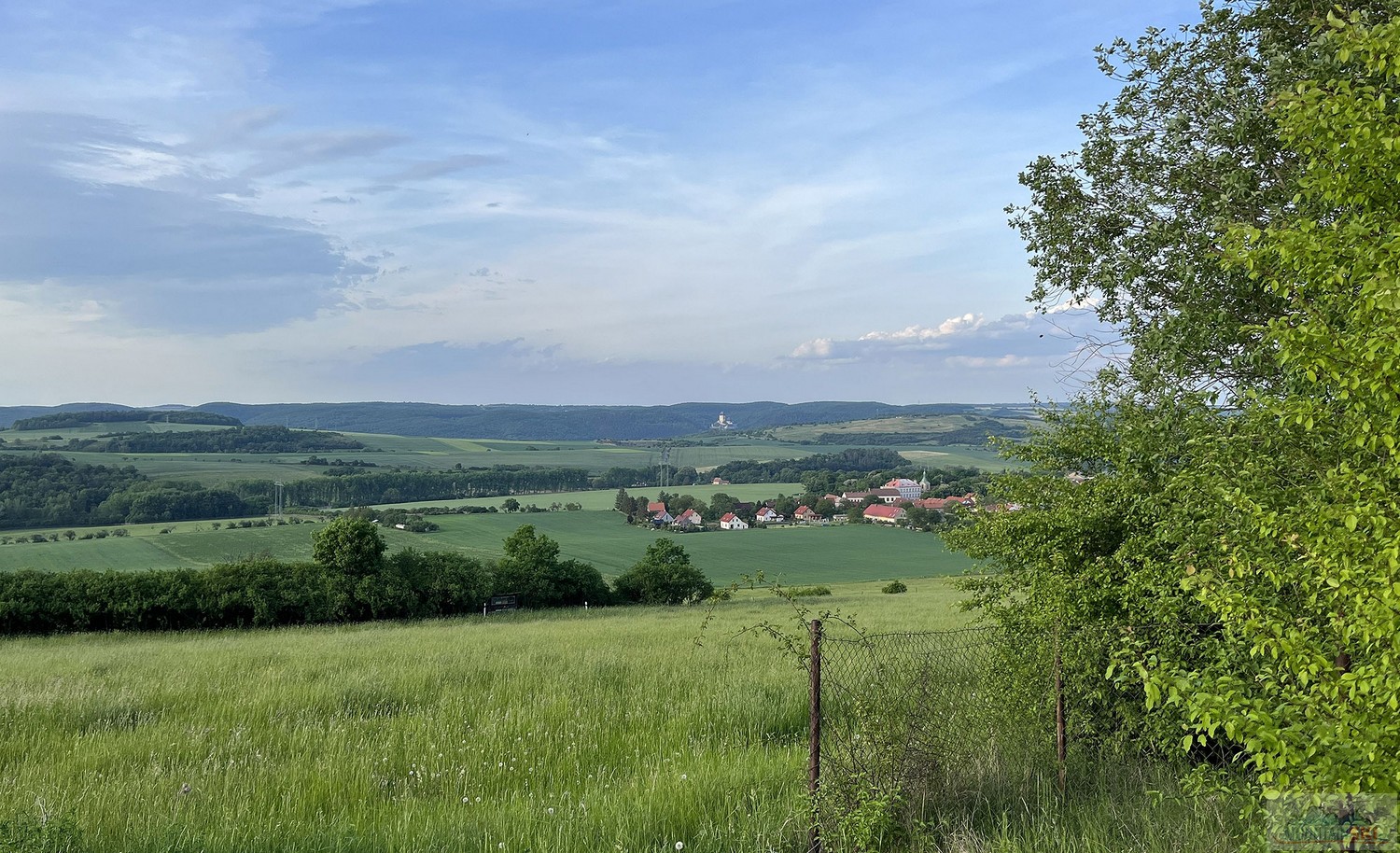 Vyhlídka na hrad Karlštejn