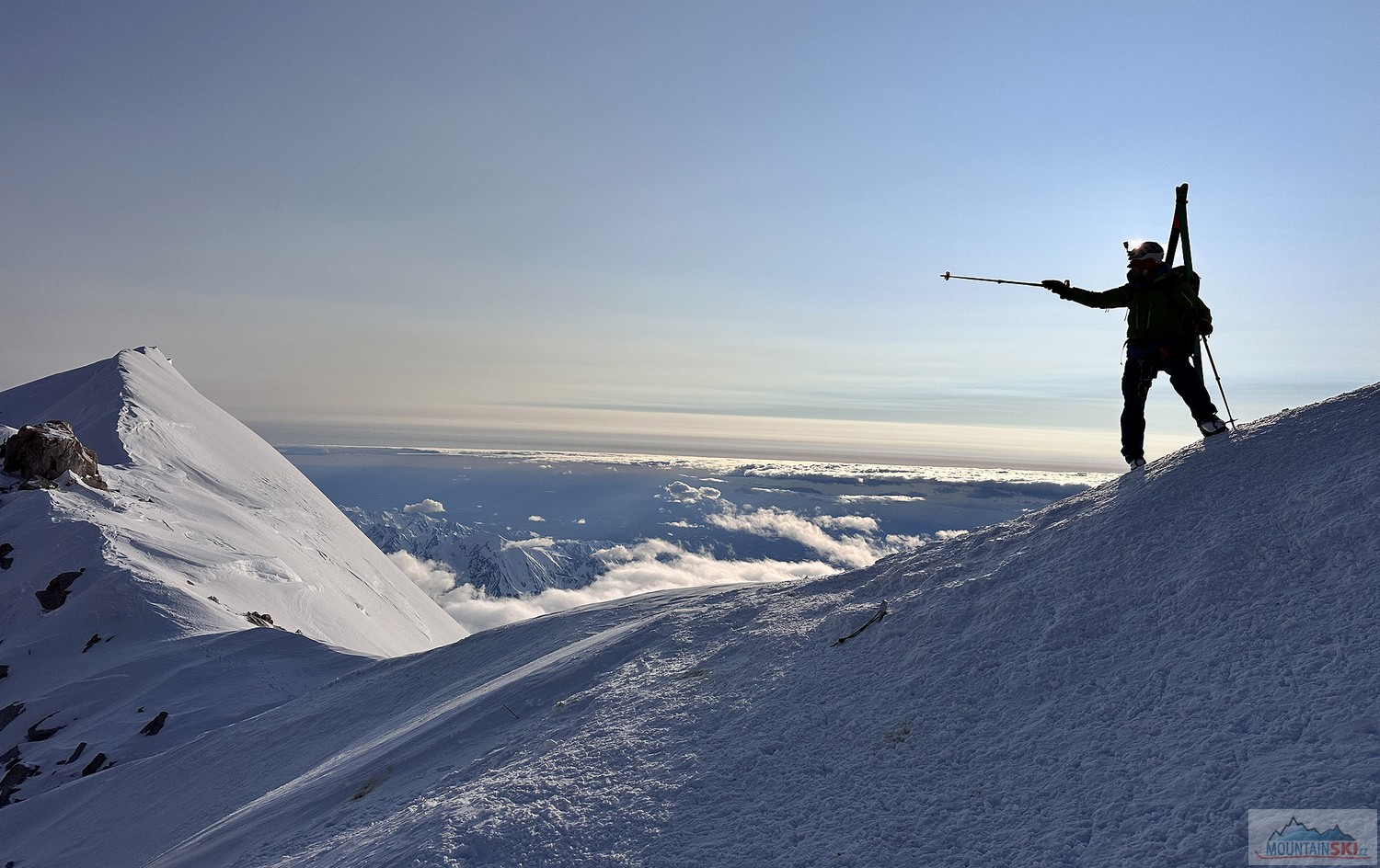Okouzlující zlatá hodinka na Denali